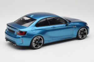 BMW M2 F87 Blue Metallic Minichamps 1:18 155026101 Metall — bild 2 av 6