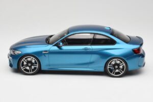 BMW M2 F87 Blue Metallic Minichamps 1:18 155026101 Metall — bild 3 av 6