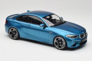BMW M2 F87 Blue Metallic Minichamps 1:18 155026101 Metall — bild 4 av 6