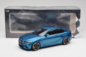BMW M2 F87 Blue Metallic Minichamps 1:18 155026101 Metall — bild 6 av 6