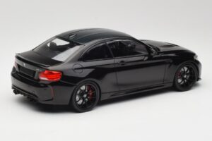 BMW M2 CS F87 Svart Metallic med svarta fälgar Minichamps 1:18 155021026 Metall — bild 2 av 6