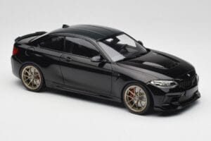 BMW M2 CS F87 Svart Metallic Med Guldfälgar Minichamps 1:18 155021021 Metall — bild 4 av 6