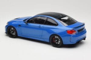 BMW M2 CS F87 Blå Metallic Med Svarta Fälgar Minichamps 1:18 155021022 Metall — bild 4 av 6