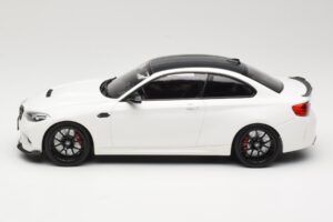 BMW M2 CS F87 Vit med svarta fälgar Minichamps 1:18 155021025 Metall — bild 3 av 6