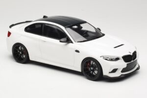 BMW M2 CS F87 Vit med svarta fälgar Minichamps 1:18 155021025 Metall — bild 4 av 6