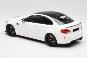 BMW M2 CS F87 Vit med svarta fälgar Minichamps 1:18 155021025 Metall — bild 5 av 6