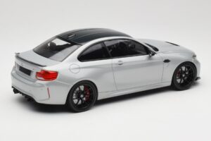 BMW M2 F87 CS Hockenheim Silver Svarta Fälgar Minichamps 1:18 155021024 Metall — bild 2 av 6