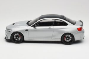 BMW M2 F87 CS Hockenheim Silver Svarta Fälgar Minichamps 1:18 155021024 Metall — bild 3 av 6
