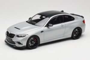 BMW M2 F87 CS Hockenheim Silver Svarta Fälgar Minichamps 1:18 155021024 Metall