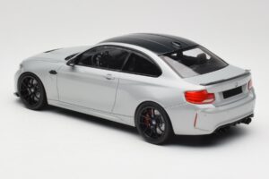 BMW M2 F87 CS Hockenheim Silver Svarta Fälgar Minichamps 1:18 155021024 Metall — bild 5 av 6