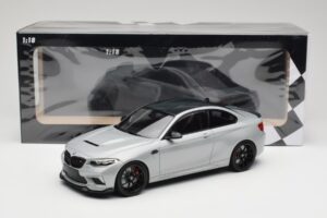 BMW M2 F87 CS Hockenheim Silver Svarta Fälgar Minichamps 1:18 155021024 Metall — bild 6 av 6