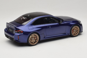 BMW M2 G87 CS Blå Metallic GT Spirit 1:18 GT552 Resin — bild 2 av 6
