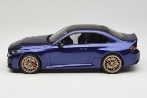 BMW M2 G87 CS Blå Metallic GT Spirit 1:18 GT552 Resin — bild 3 av 6
