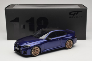 BMW M2 G87 CS Blå Metallic GT Spirit 1:18 GT552 Resin — bild 6 av 6