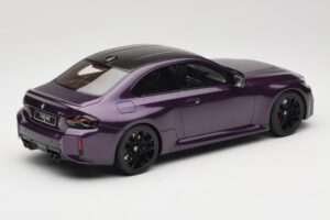 BMW M2 G87 Twilight Purple GT Spirit 1:18 GT946 Resin — bild 2 av 6