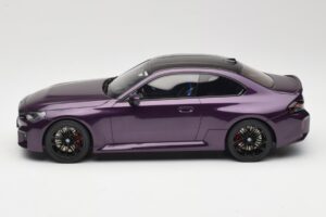 BMW M2 G87 Twilight Purple GT Spirit 1:18 GT946 Resin — bild 3 av 6