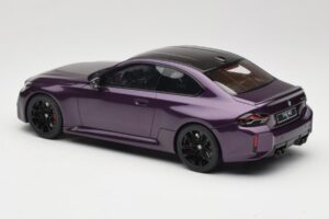 BMW M2 G87 Twilight Purple GT Spirit 1:18 GT946 Resin — bild 5 av 6