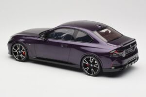 BMW M240i G42 Thundernight Metallic GT Spirit 1:18 GT504 Resin — bild 5 av 6