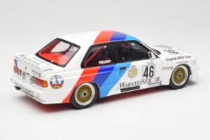 BMW M3 E30 #46 R. Ravaglia / E. Pirro WTCC Calder Park 1987 Minichamps 1:18 180872046-O Metall — bild 3 av 8