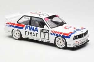 BMW M3 E30 #7 Fina J. Cecotto DTM 1992 AUTOart 1:18 89246 Metall — bild 5 av 7
