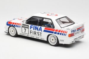 BMW M3 E30 #7 Fina J. Cecotto DTM 1992 AUTOart 1:18 89246 Metall — bild 6 av 7