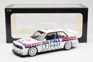 BMW M3 E30 #7 Fina J. Cecotto DTM 1992 AUTOart 1:18 89246 Metall — bild 7 av 7