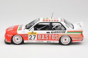 BMW M3 E30 #27 Bigazzi Team S. Soper / A. Hahne 4th Place 24 Hours of Spa 1990 Minichamps 1:18 155902027 Metall — bild 3 av 6