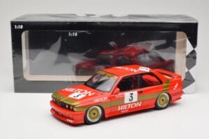 BMW M3 E30 #3 R. Ravaglia Winner Guia Race Macau 1987 Minichamps 1:18 155872003 Metall — bild 6 av 6