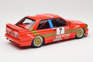 BMW M3 E30 #7 D. Quester 2nd Place Guia Race Macau 1987 Minichamps 1:18 155872007 Metall — bild 2 av 6