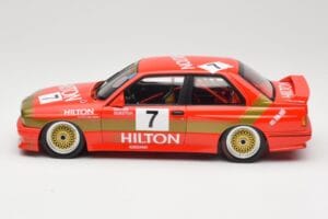BMW M3 E30 #7 D. Quester 2nd Place Guia Race Macau 1987 Minichamps 1:18 155872007 Metall — bild 3 av 6