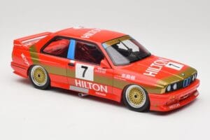 BMW M3 E30 #7 D. Quester 2nd Place Guia Race Macau 1987 Minichamps 1:18 155872007 Metall — bild 4 av 6