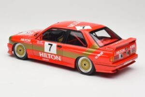 BMW M3 E30 #7 D. Quester 2nd Place Guia Race Macau 1987 Minichamps 1:18 155872007 Metall — bild 5 av 6