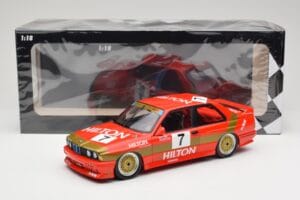 BMW M3 E30 #7 D. Quester 2nd Place Guia Race Macau 1987 Minichamps 1:18 155872007 Metall — bild 6 av 6