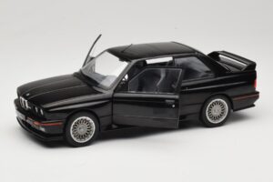BMW M3 E30 Sport Evo Svart Solido 1:18 S1801501 Metall — bild 2 av 8
