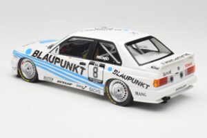 BMW M3 E30 Team Schnitzer #8 O. Manthey DTM 1988 Minichamps 1:18 155882008 Metall — bild 5 av 6