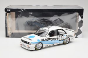 BMW M3 E30 Team Schnitzer #8 O. Manthey DTM 1988 Minichamps 1:18 155882008 Metall — bild 6 av 6