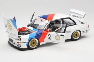 BMW M3 E30 Warsteiner #2 E. van de Poele DTM Champion 1987 Minichamps 1:18 80430396026-O1 Metall — bild 2 av 9