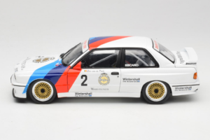 BMW M3 E30 Warsteiner #2 E. van de Poele DTM Champion 1987 Minichamps 1:18 80430396026-O1 Metall — bild 4 av 9