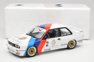 BMW M3 E30 #2 Warsteiner E. van de Poele DTM Champion 1987 Minichamps 1:18 80430396026-O Metall — bild 8 av 8