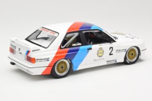 BMW M3 E30 Zackspeed #2 E. van de Poele Champion DTM 1987 Minichamps 1:18 155872002 Metall — bild 2 av 6
