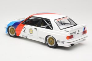 BMW M3 E30 Zackspeed #2 E. van de Poele Champion DTM 1987 Minichamps 1:18 155872002 Metall — bild 5 av 6
