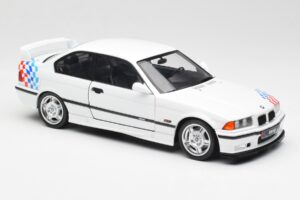 BMW M3 E36 Lightweight Vit Solido 1:18 S1803903 Metall — bild 6 av 8