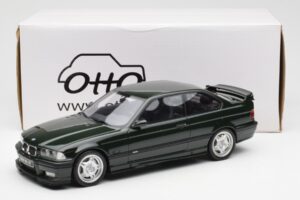 BMW M3 E36 GT British Racing Grön Otto 1:18 OT098 Resin — bild 6 av 6