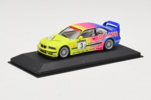 BMW M3 E36 GTR #3 K. Nissen DTM Zolder 1993 Minichamps 1:43 430932381 Metall — bild 2 av 4