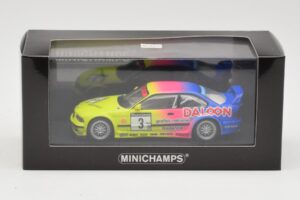 BMW M3 E36 GTR #3 K. Nissen DTM Zolder 1993 Minichamps 1:43 430932381 Metall — bild 4 av 4