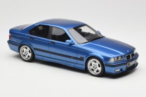 BMW M3 E36 Sedan Blå Otto 1:18 OT1082 Resin — bild 4 av 6
