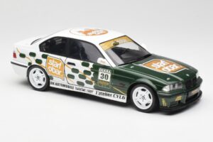 BMW M3 E36 Strafo Tic Tac Vit Solido 1:18 S1803906 Metall — bild 6 av 8