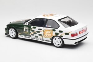 BMW M3 E36 Strafo Tic Tac Vit Solido 1:18 S1803906 Metall — bild 7 av 8