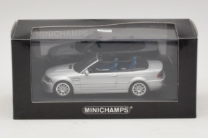 BMW M3 E46 Cabriolet Silver Minichamps 1:43 80420024430-R1 Metall — bild 4 av 5