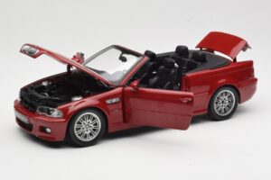 BMW M3 E46 Cabriolet Röd Kyosho 1:18 08505R Metall — bild 2 av 8